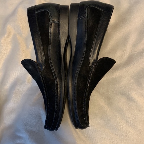 Mephisto cool air Algoras mens slip on black suede loafer driving shoes size 7.5 main image 5